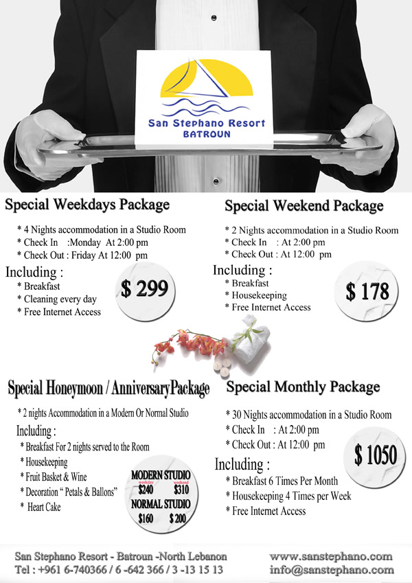 San Stephano Winter Package