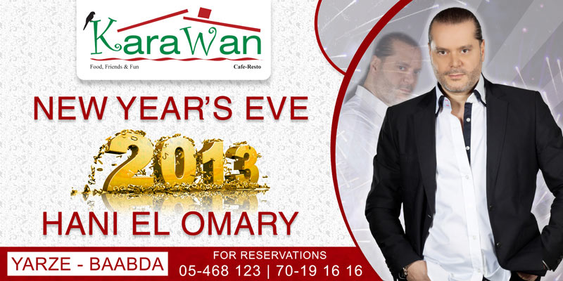 New year's eve at karwan, with Hanid el Omary