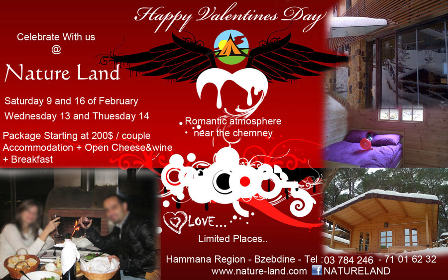 Spend your valentine at nature land