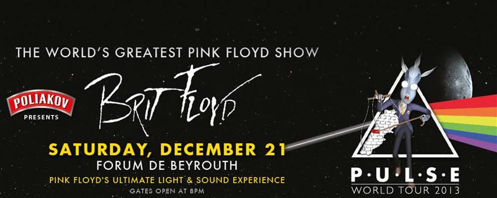  	 The Brit Floyd P-U-L-S-E 2013